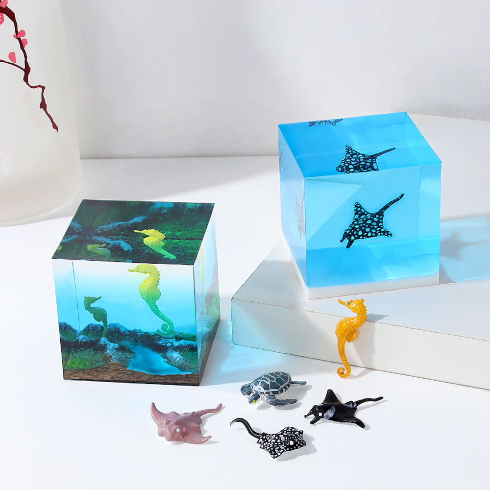Resin Craft Ideas - 3D Craft Diy Mini Decor Sea