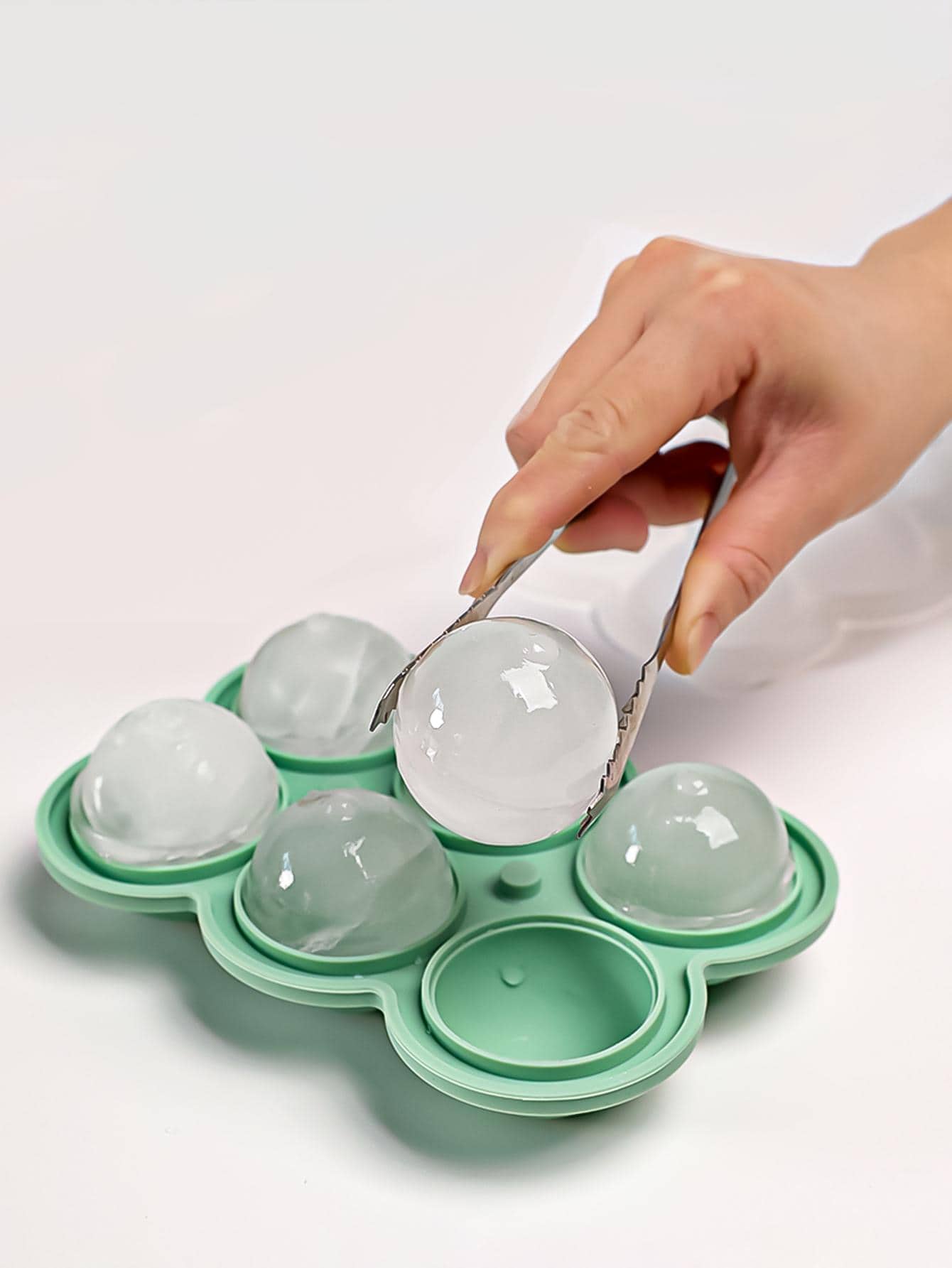 1pc Silicone 6-Cavity Ice Ball - Silicone Mold Tray incelemesi ve fiyatı