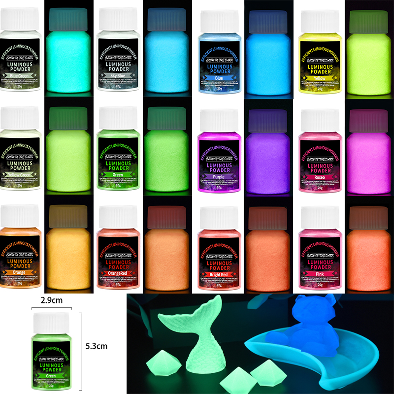 20g Long Lasting Bright Lumino - Resin Pigment Set incelemesi ve fiyatı