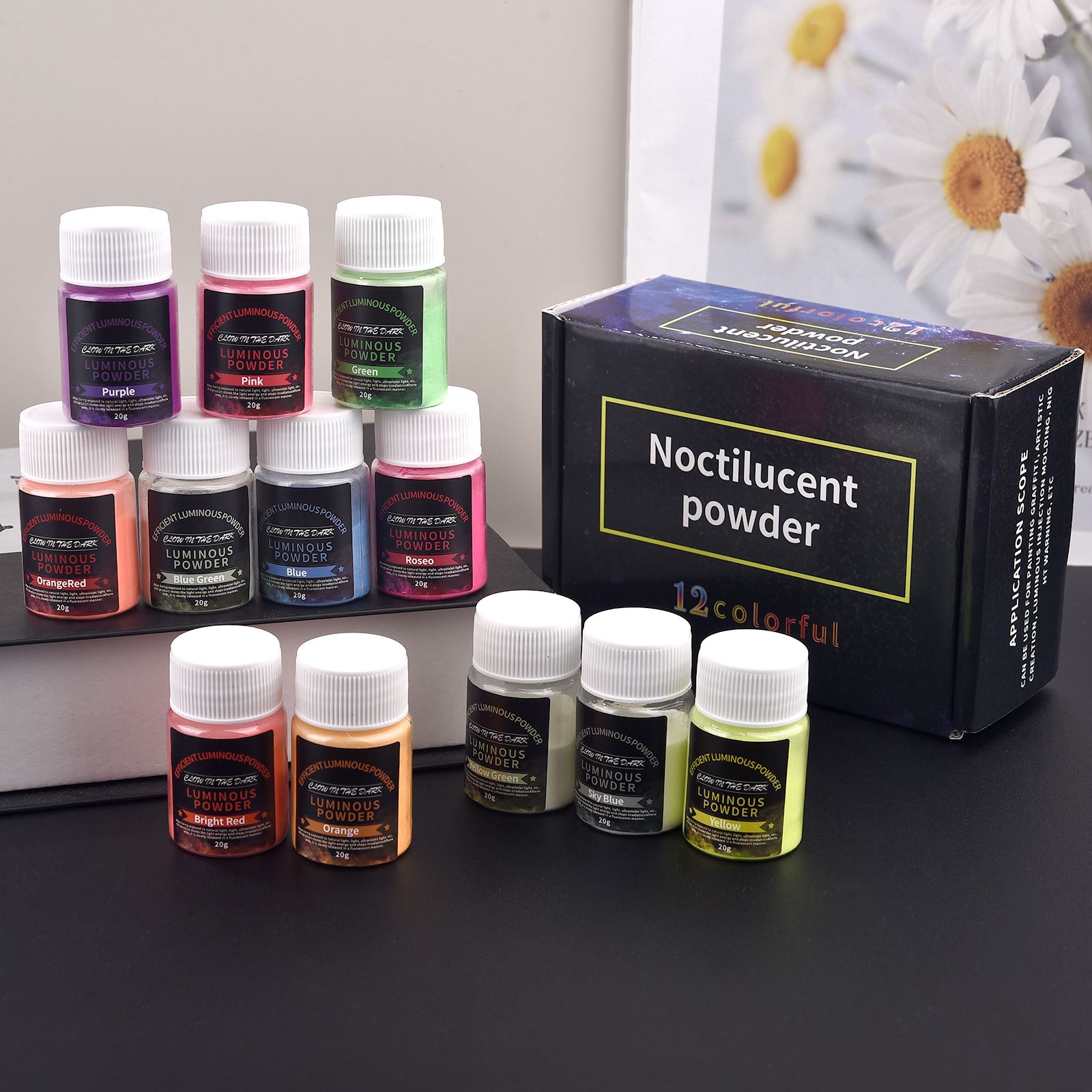 20g Long Lasting Bright Lumino - Resin Pigment Set incelemesi ve fiyatı