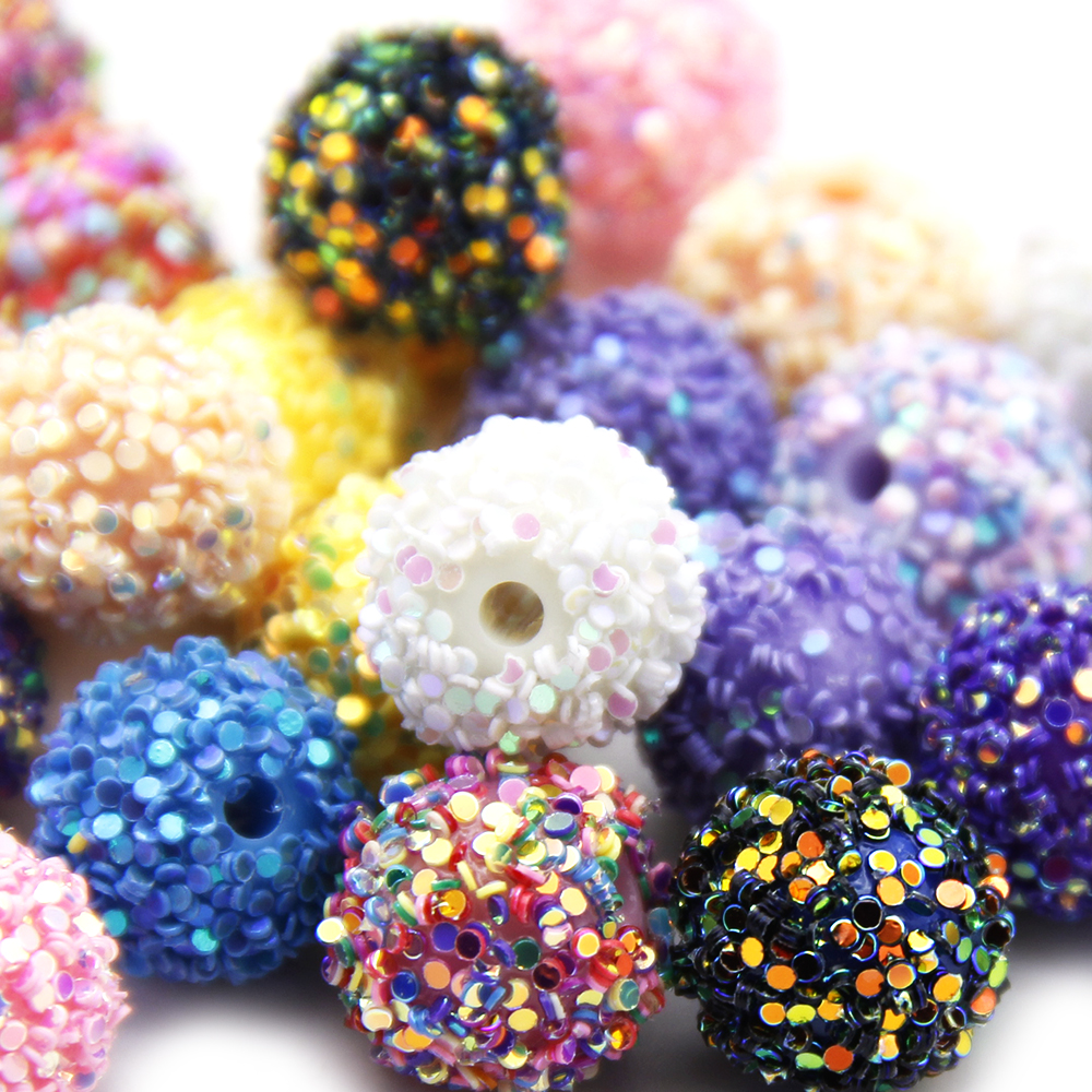 5pcs/pack Glitter Resin Beads, - Resin Glitter Pack incelemesi ve fiyatı