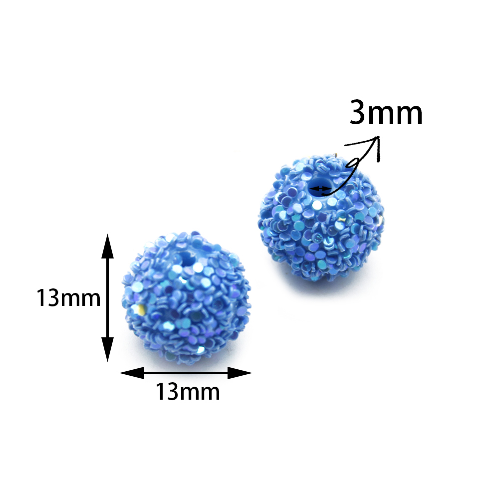 5pcs/pack Glitter Resin Beads, - Resin Glitter Pack incelemesi ve fiyatı