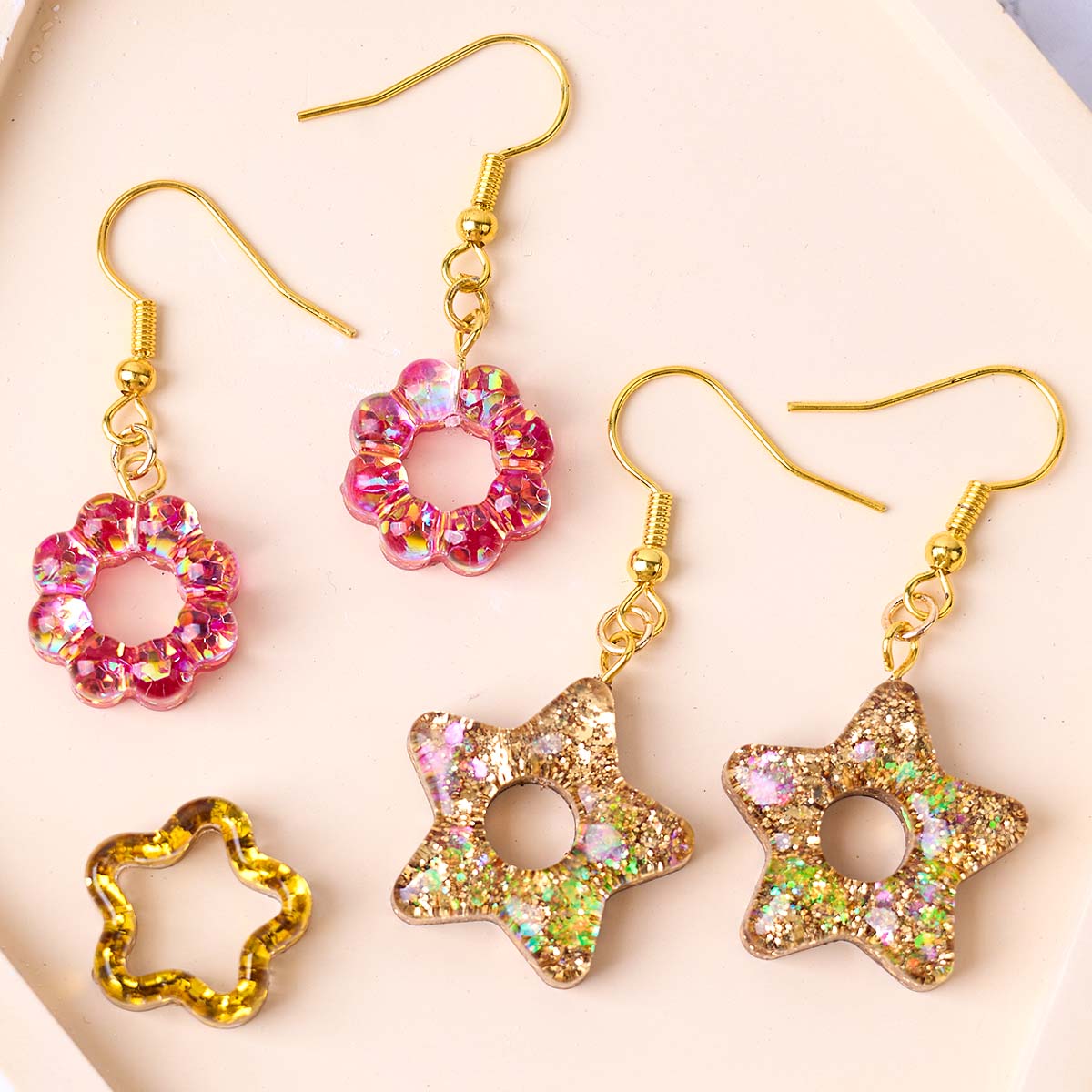 Handmade Press On Nails Transp - Resin Craft Material incelemesi ve fiyatı