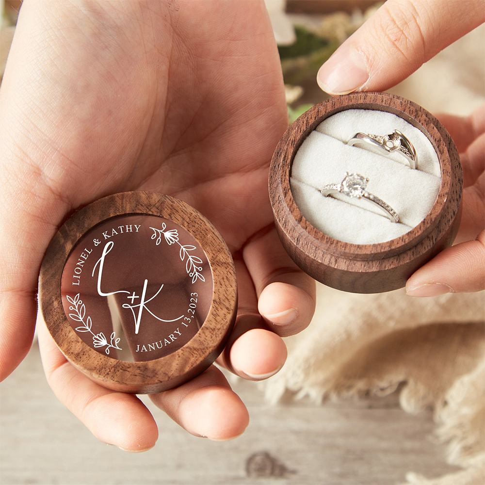 Personalized Wooden Wedding Ri - Wood Ring Blank incelemesi ve fiyatı