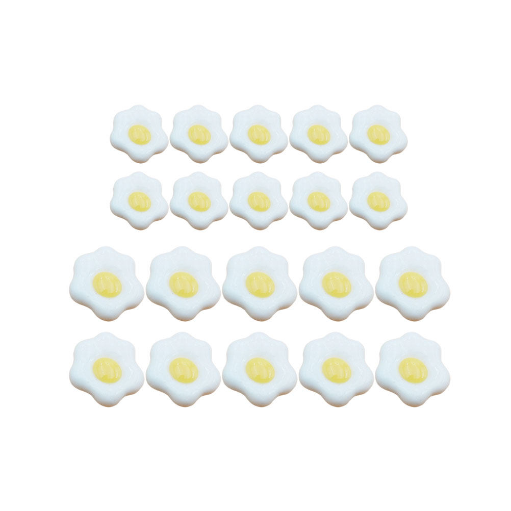 20Pcs Egg Resin DIY Craft Acce - Resin Craft Material incelemesi ve fiyatı