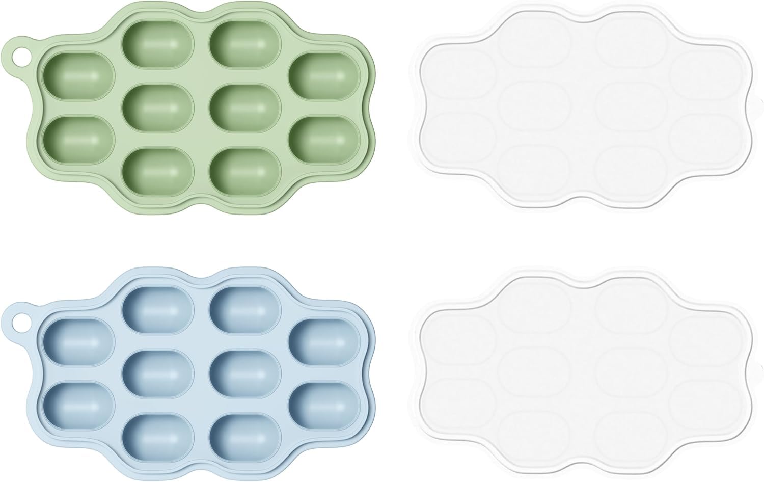 2-Pack Silicone Baby Food Free - Silicone Mold Tray incelemesi ve fiyatı