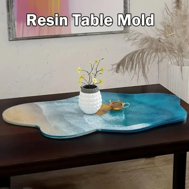 2026-Large 61cm Irregular tray - Resin Ocean Wave Mold incelemesi ve fiyatı