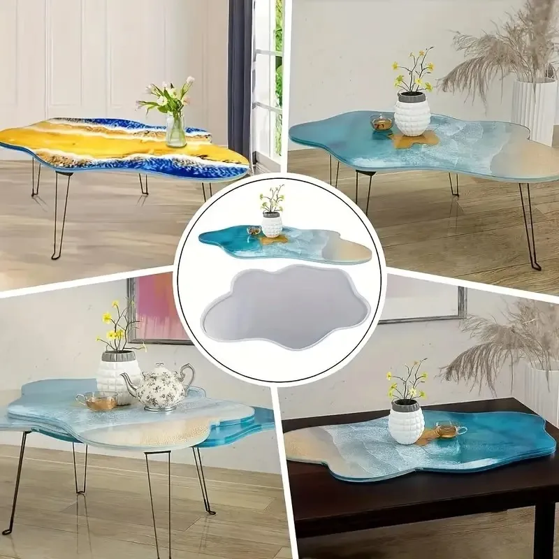 2026-Large 61cm Irregular tray - Resin Ocean Wave Mold incelemesi ve fiyatı