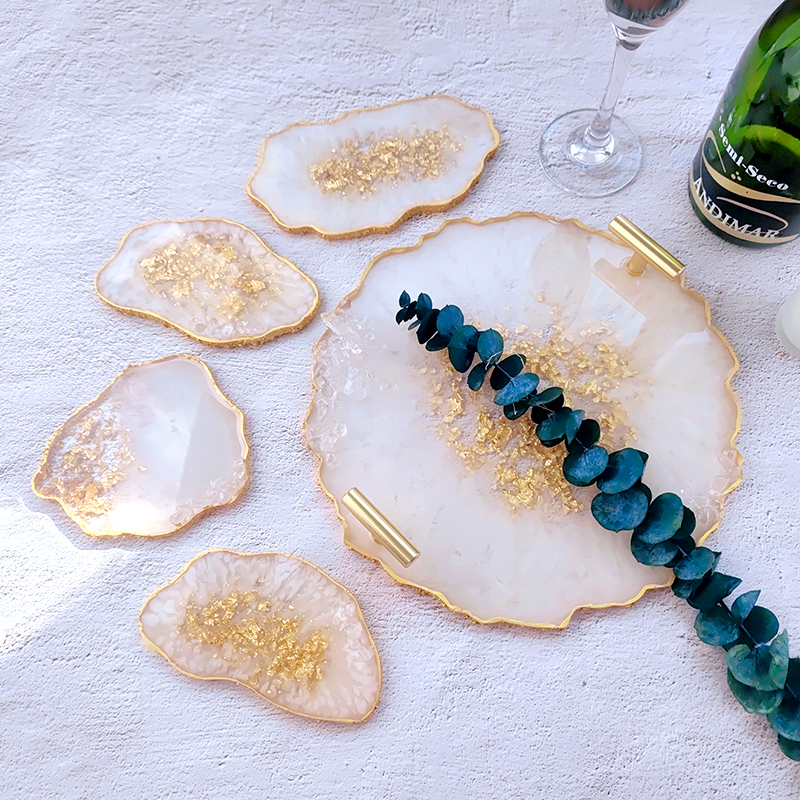 DM272 Resin GoGo Irregular Sha - Geode Mold Silicone incelemesi ve fiyatı
