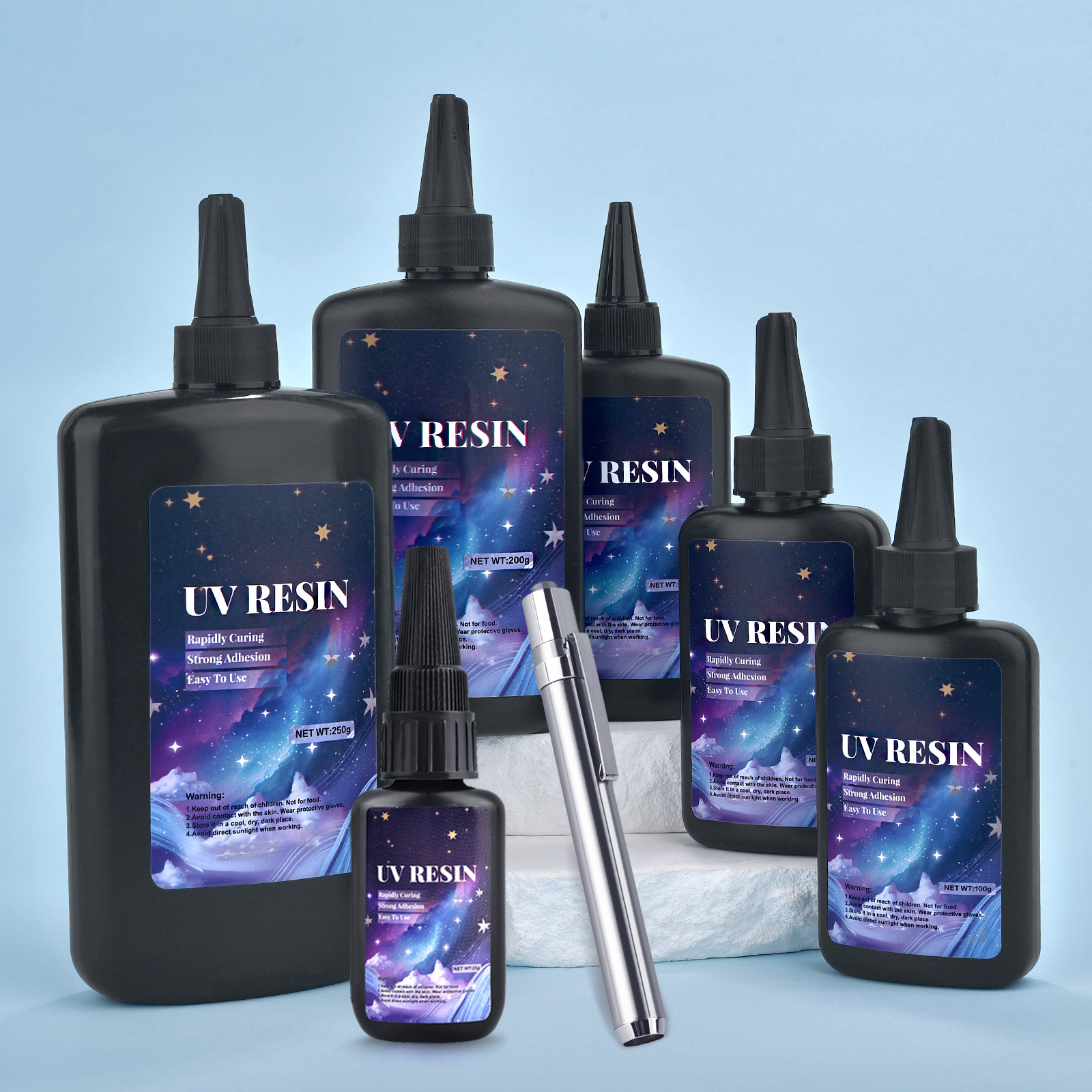 25/50/100/120/200/250g UV Fix  - Epoxy Uv Resin Kit incelemesi ve fiyatı