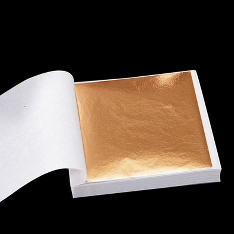 100pcs  Art Craft Design Paper - Gold Foil Flakes incelemesi ve fiyatı