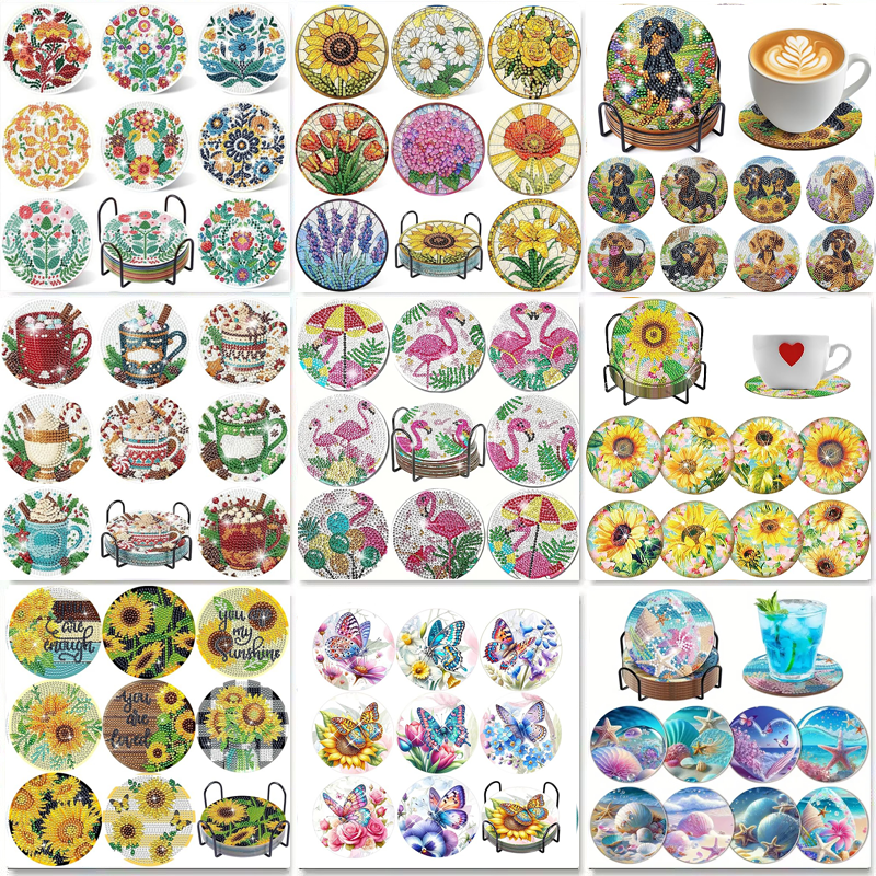 8-piece set/Diamond painting c - Resin Craft Kit incelemesi ve fiyatı