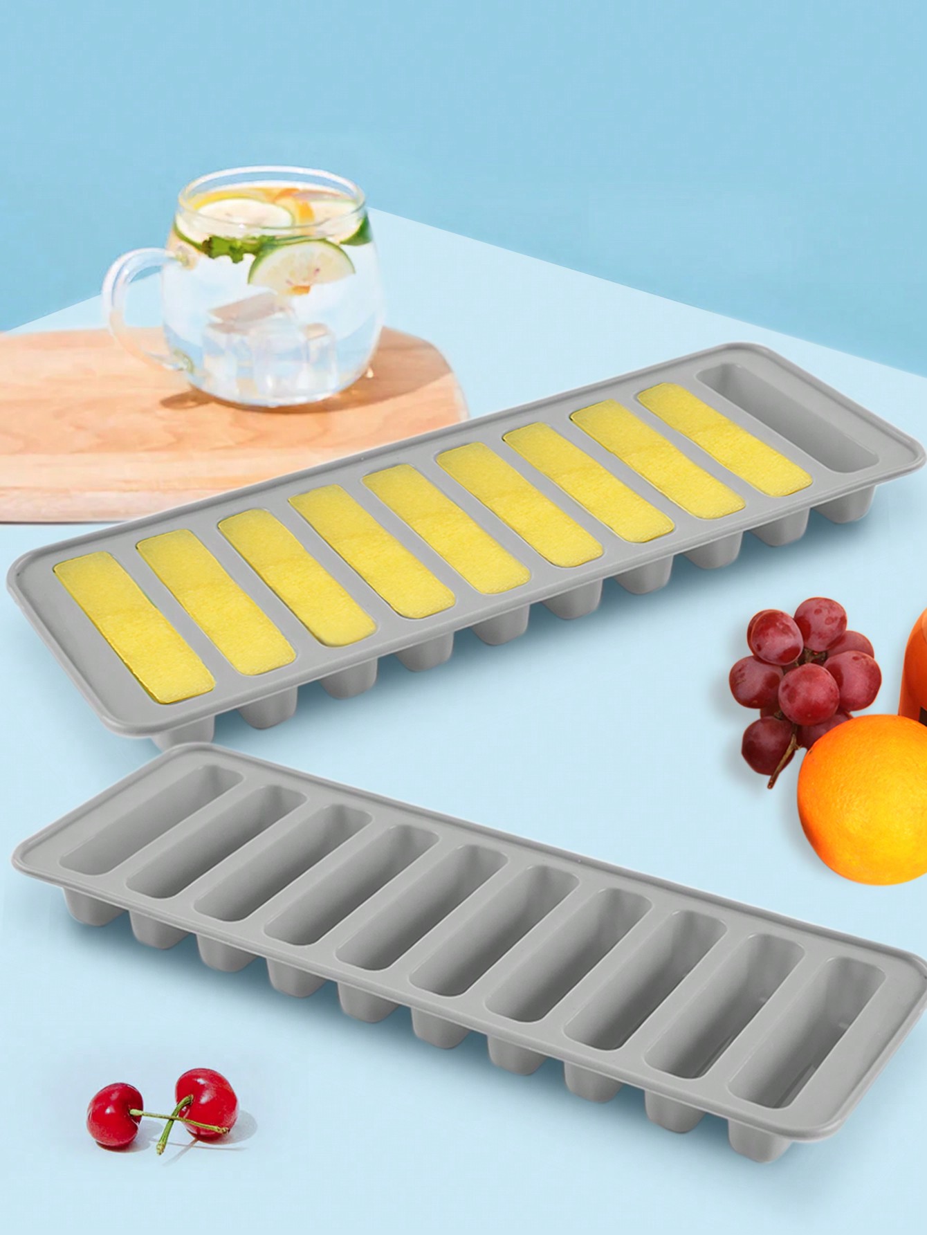 1pc Multi-grid Ice Cube Mold,  - Silicone Mold Tray incelemesi ve fiyatı
