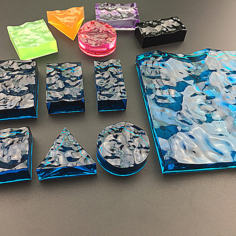 Water Ripples Wave Pendant Nec - Resin Ocean Wave Mold incelemesi ve fiyatı