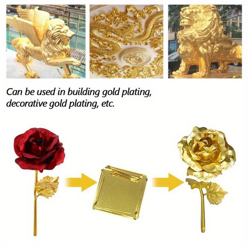 Aomily 9x9cm 100 Sheets Practi - Gold Foil Flakes incelemesi ve fiyatı