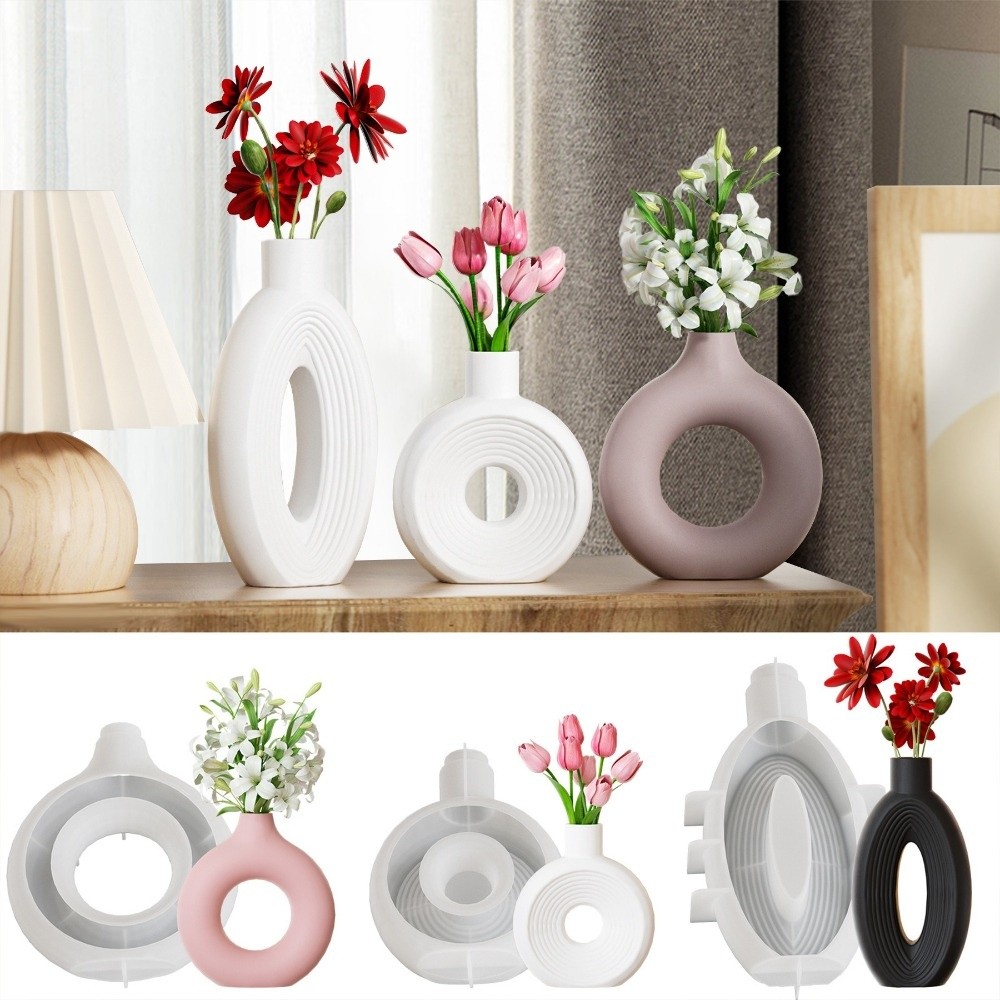 Modern Oval Stripe Silicone Va - Resin Craft Workshop incelemesi ve fiyatı