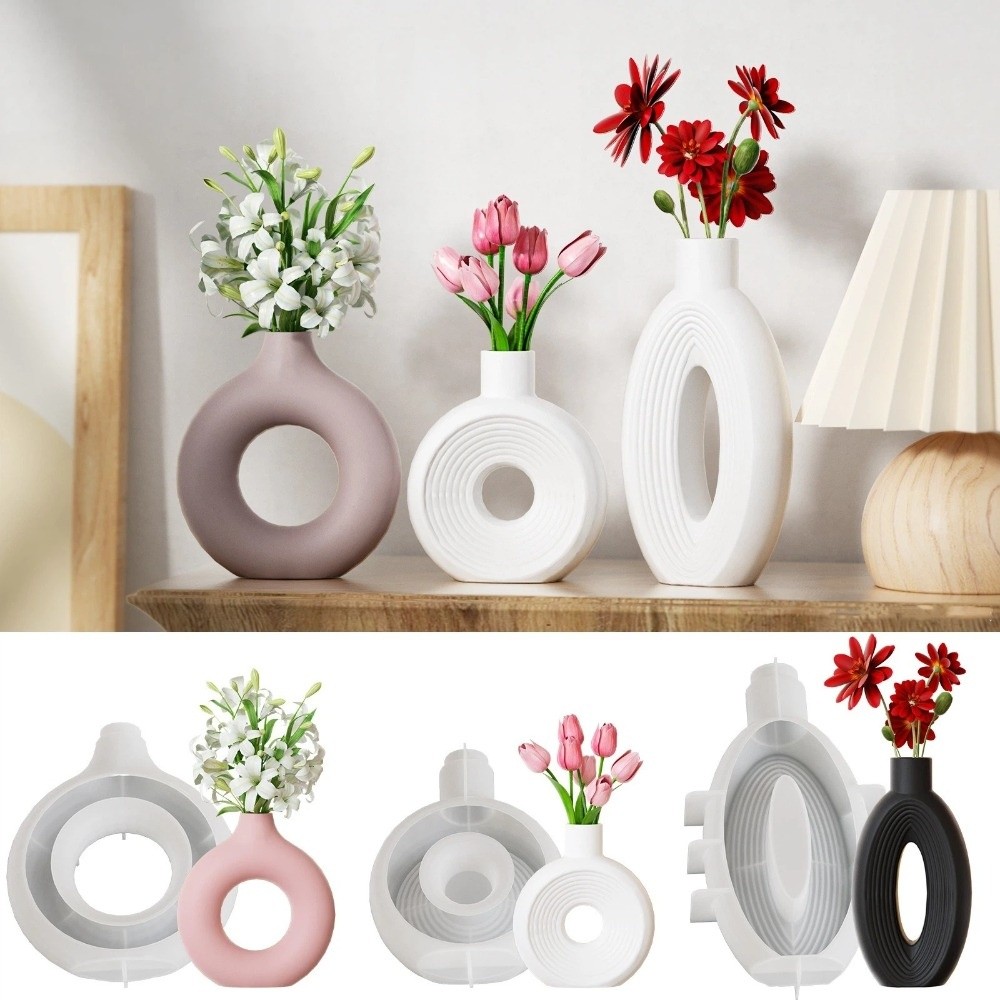Modern Oval Stripe Silicone Va - Resin Craft Workshop incelemesi ve fiyatı