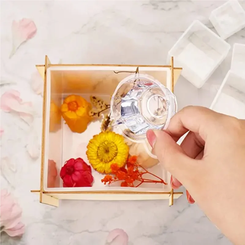 Large Square Resin Molds Upgra - Flower Preservation Resin incelemesi ve fiyatı