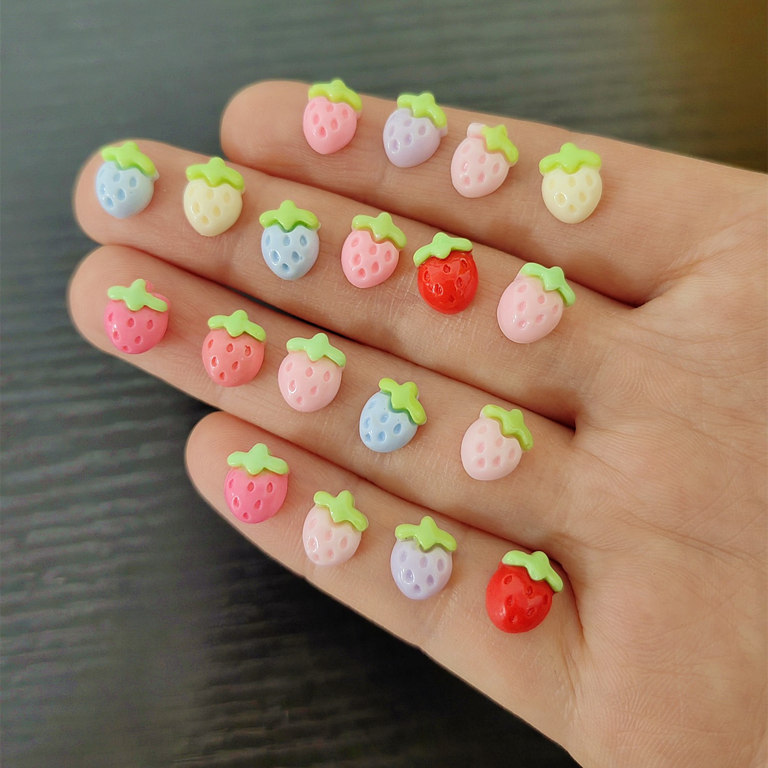 30Pcs New Cute Resin Mini Smal - Flower Preservation Resin incelemesi ve fiyatı
