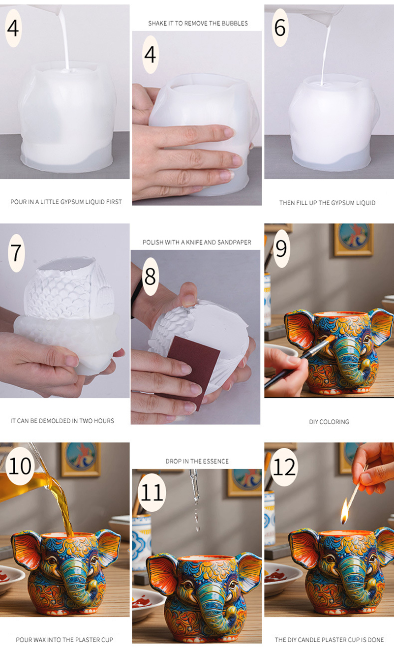 Vase Silicone Mold Silicone Pl - Resin Craft Workshop incelemesi ve fiyatı