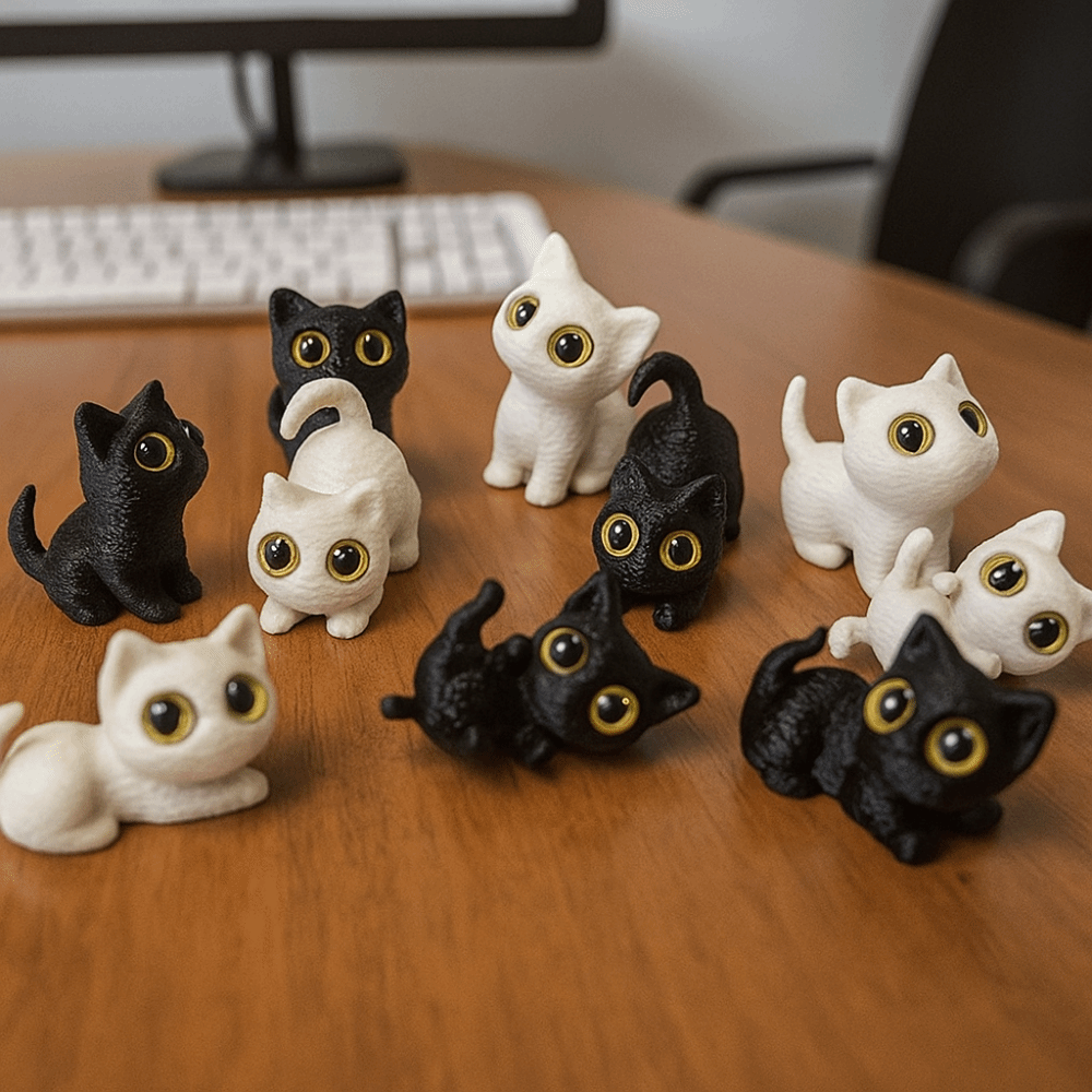 PLA Halloween Cat Anime Figure - Resin Craft Ideas incelemesi ve fiyatı