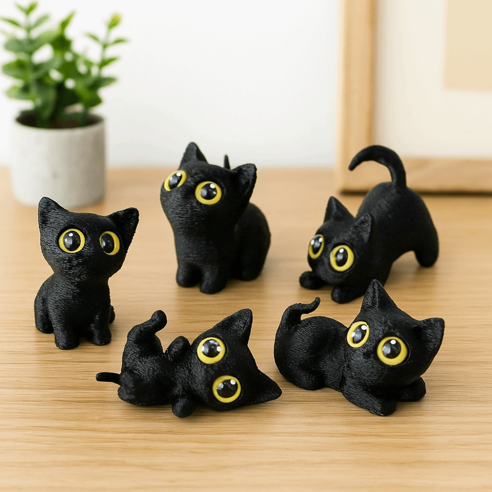 PLA Halloween Cat Anime Figure - Resin Craft Ideas incelemesi ve fiyatı