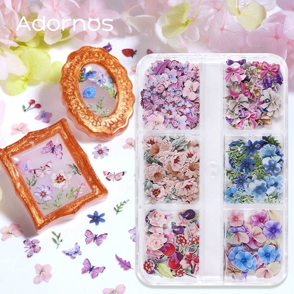 180pcs/box Wood Pulp Flowers C - Resin Craft Ideas incelemesi ve fiyatı