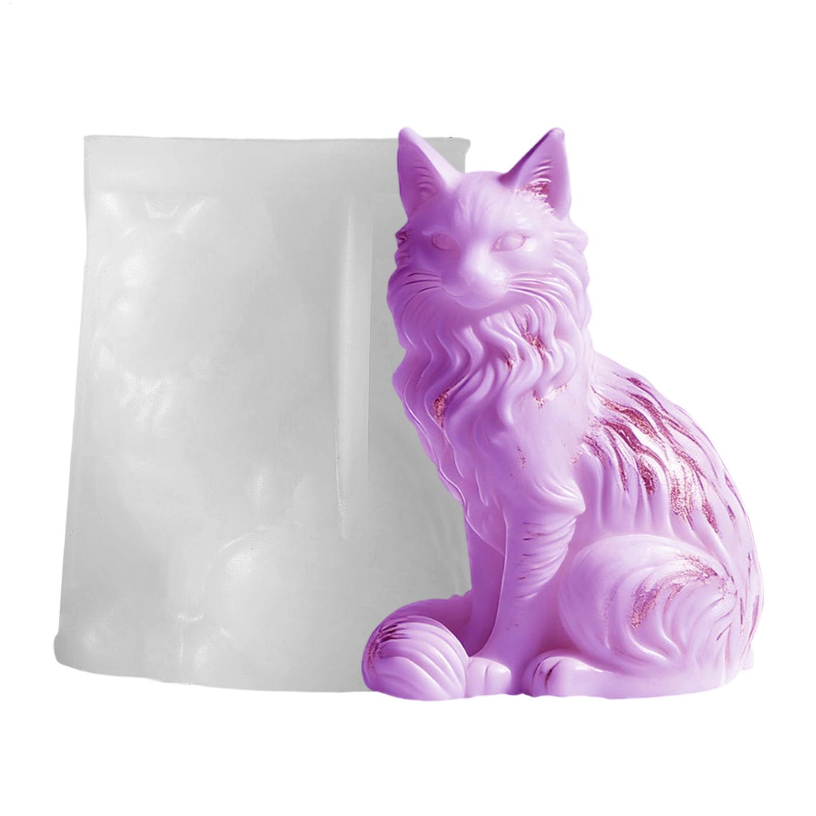 Cat Resin Mold | Sitting Cat S - Resin Craft Workshop incelemesi ve fiyatı