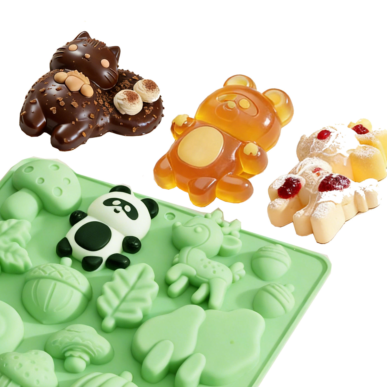 1 Silicone Cake Mold in the Sh - Resin Craft Material incelemesi ve fiyatı
