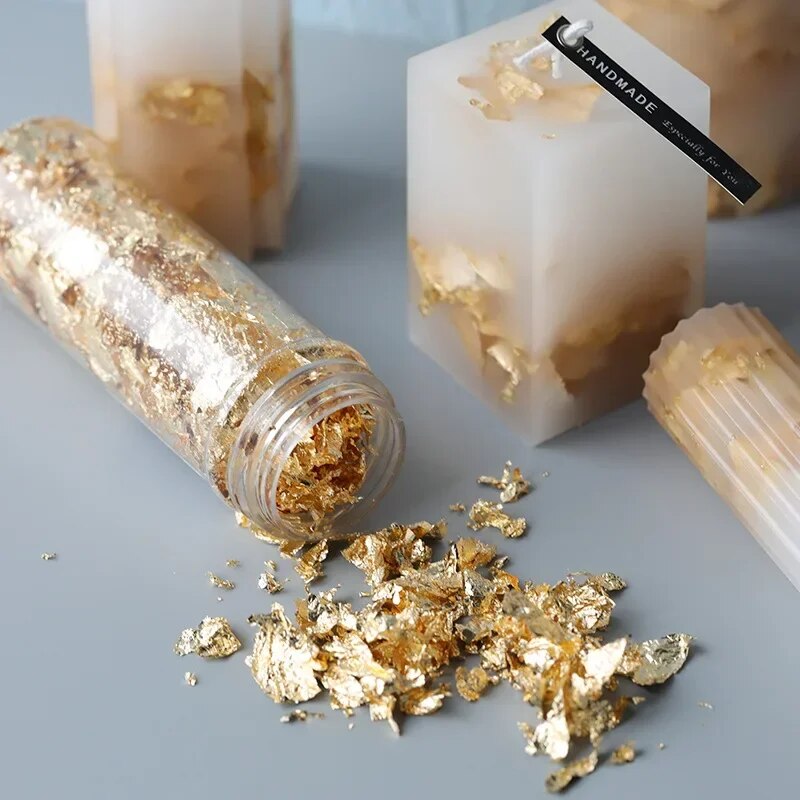 2g/1g Metallic Foil Flakes Gol - Gold Foil Flakes incelemesi ve fiyatı