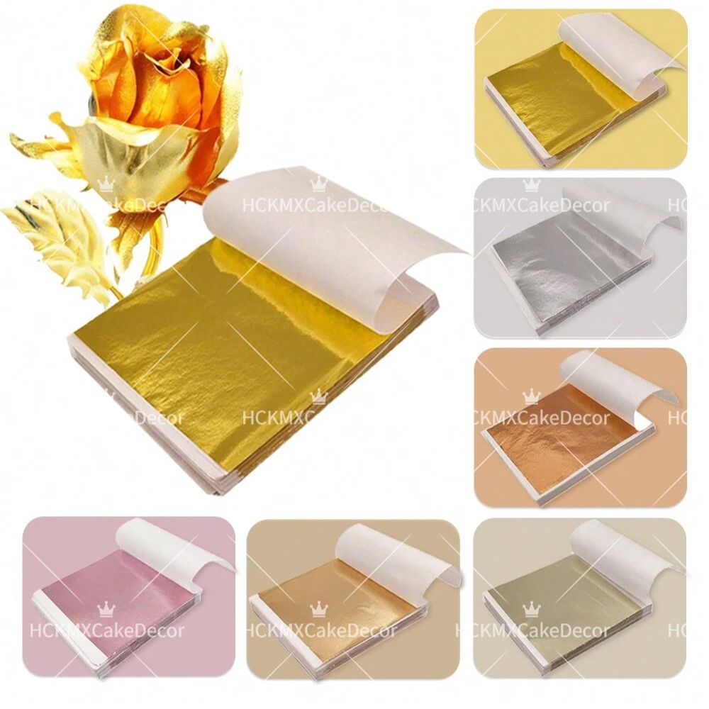 100pcs Imitation Gold Foil She - Gold Foil Flakes incelemesi ve fiyatı