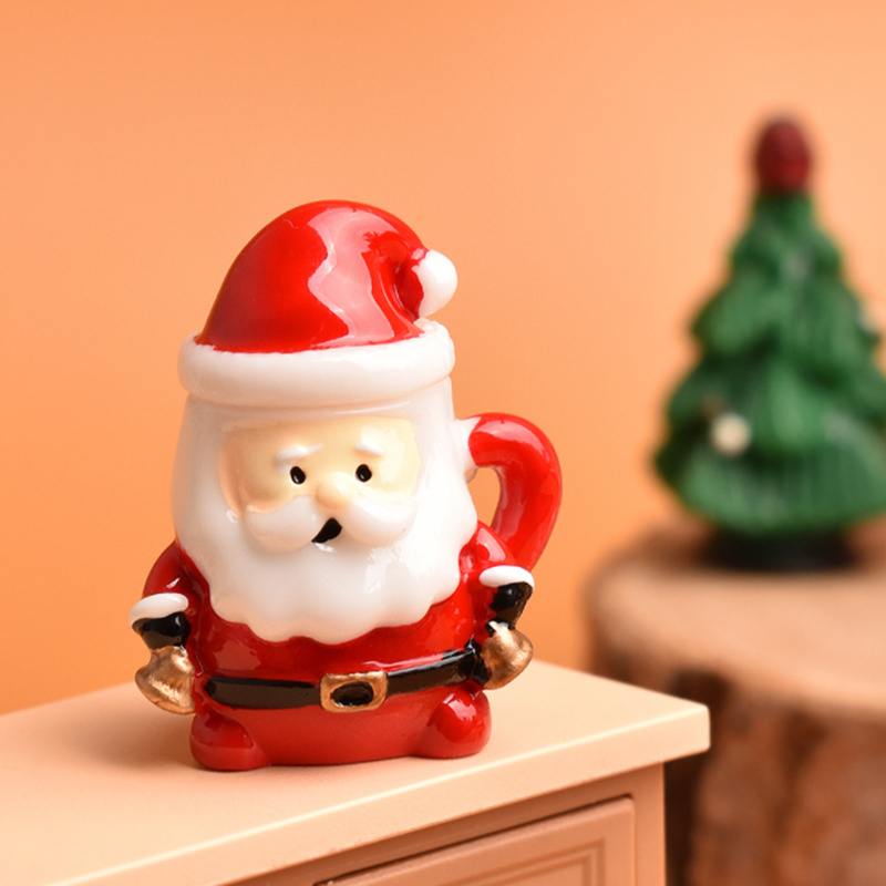 Mini Santa Teacup Ornament - R - Resin Craft Material incelemesi ve fiyatı