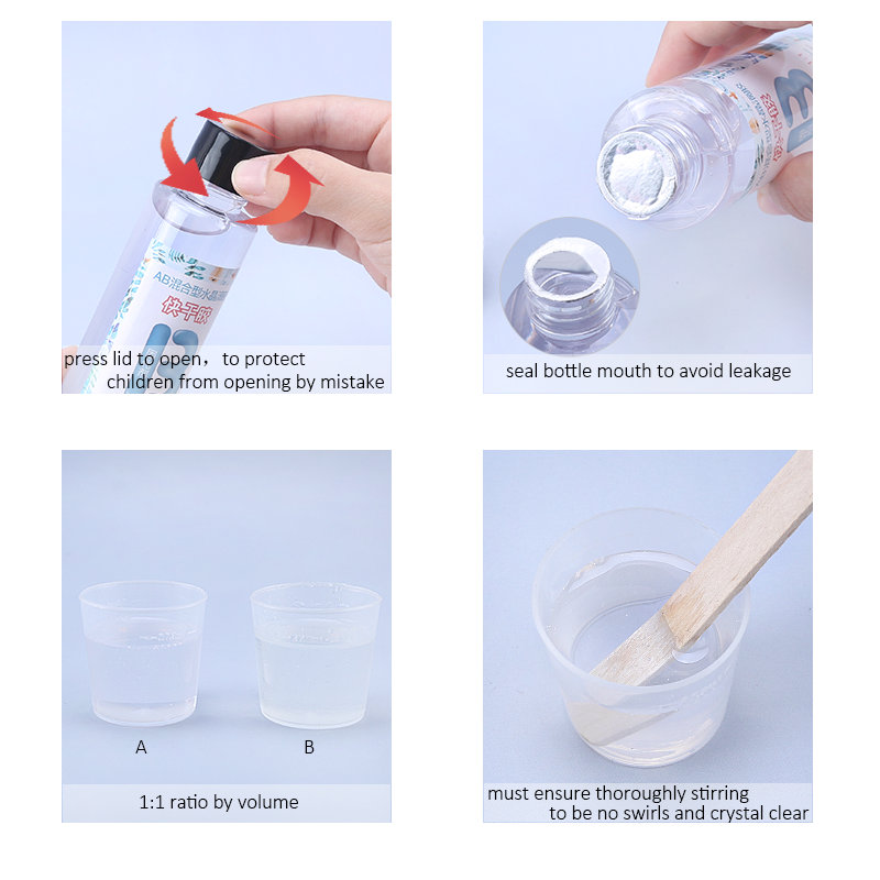 1:1 Clear Epoxy Resin Crystal  - Epoxy Uv Resin Kit incelemesi ve fiyatı