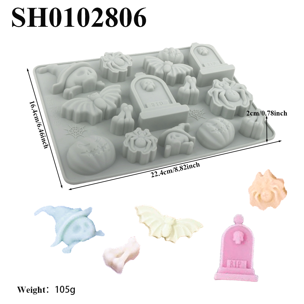 Halloween Element Tombstone Sp - Silicone Mold Tray incelemesi ve fiyatı