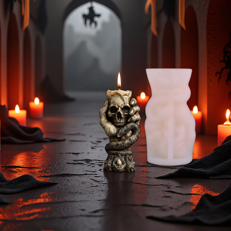Halloween Skull Aroma Candle S - Resin Craft Workshop incelemesi ve fiyatı