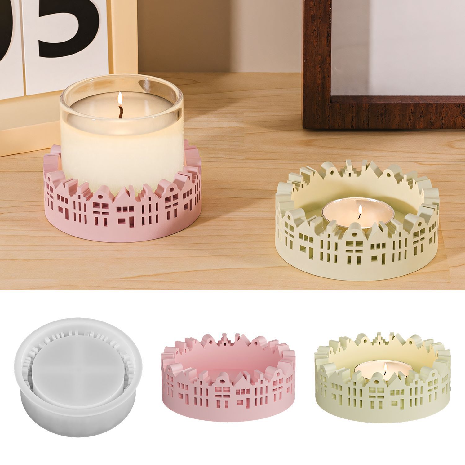 Hollow House Mold Flexible Res - Resin Craft Workshop incelemesi ve fiyatı