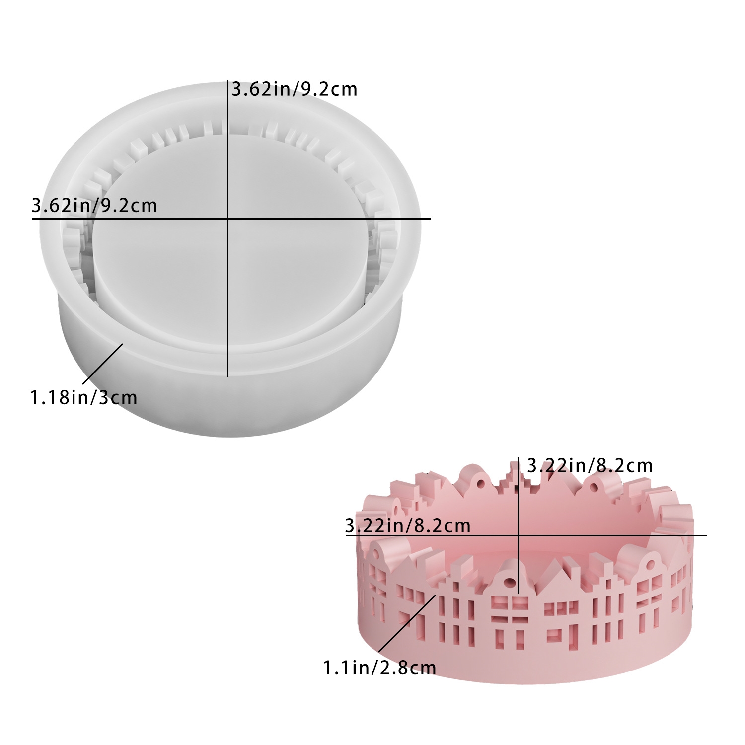 Hollow House Mold Flexible Res - Resin Craft Workshop incelemesi ve fiyatı