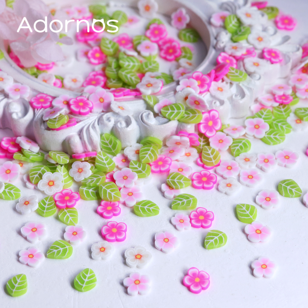 10g Pink Flowers Polymer Clay  - Resin Craft Ideas incelemesi ve fiyatı
