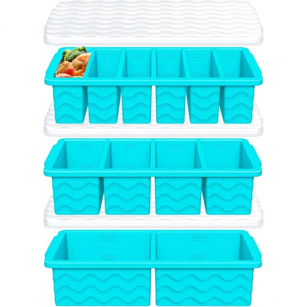 3-Pack Silicone Freezer Trays  - Silicone Mold Tray incelemesi ve fiyatı