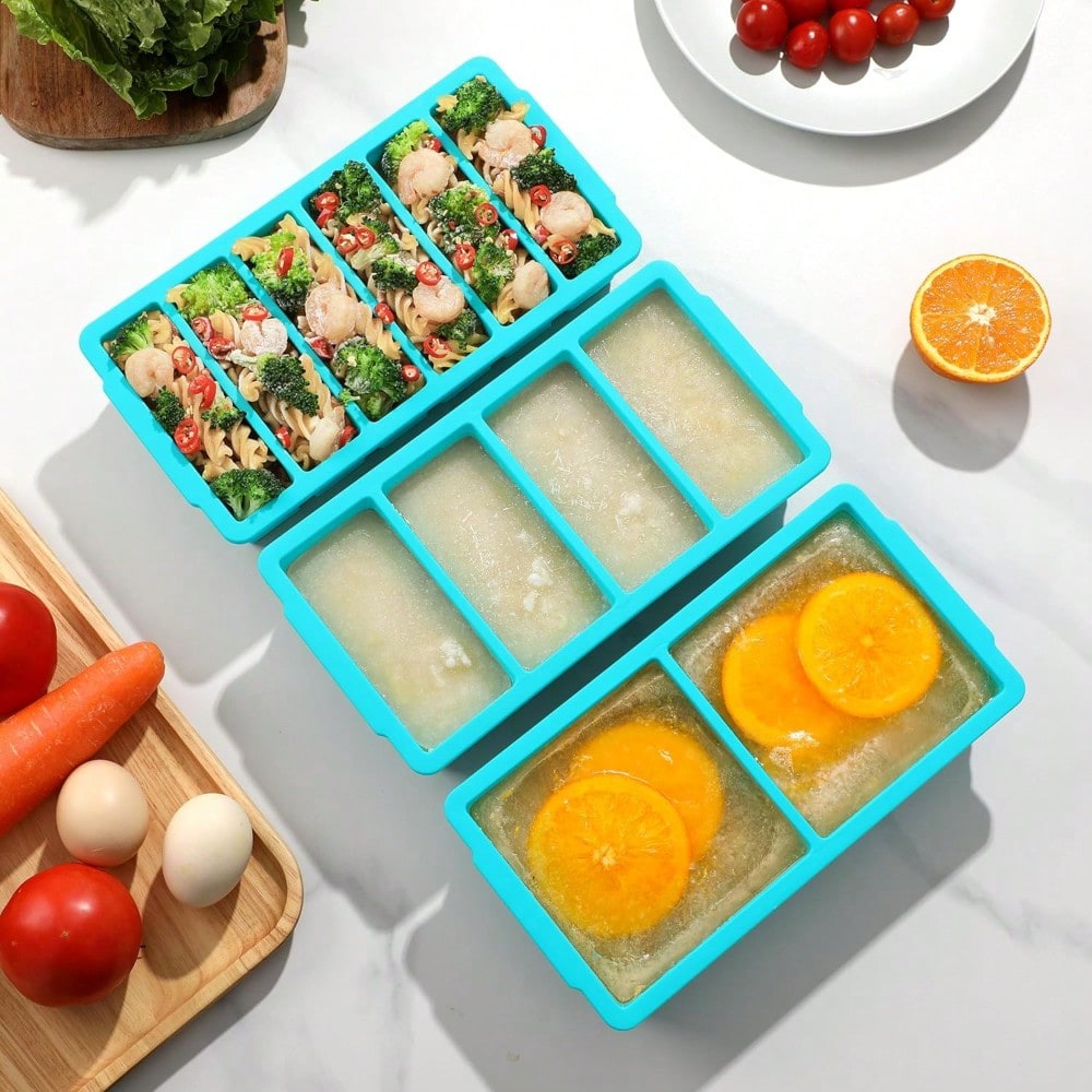 3-Pack Silicone Freezer Trays  - Silicone Mold Tray incelemesi ve fiyatı