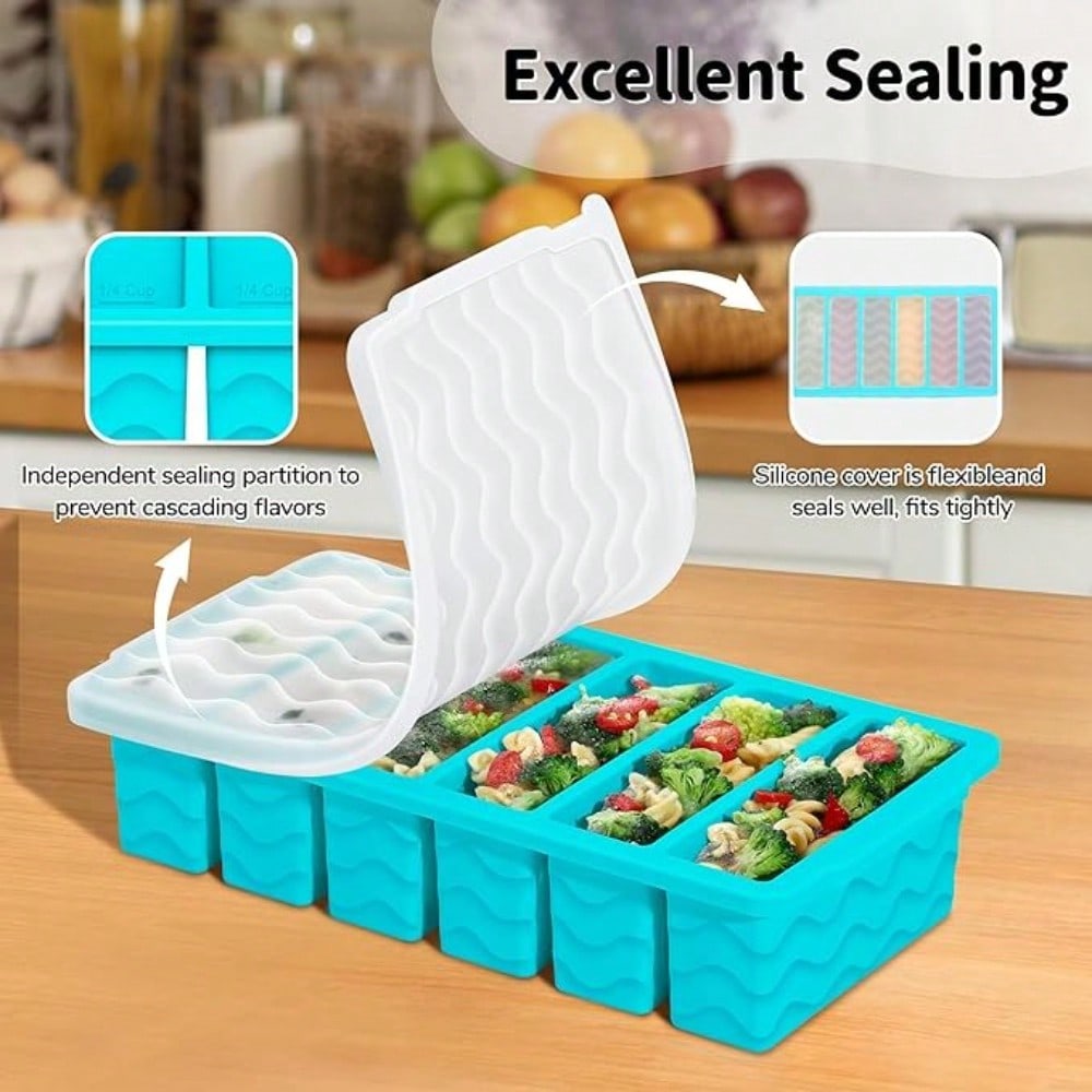 3-Pack Silicone Freezer Trays  - Silicone Mold Tray incelemesi ve fiyatı