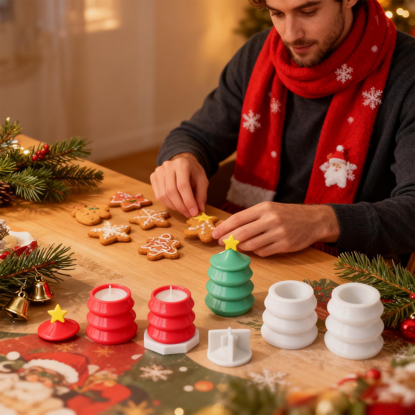 Christmas Tree Jar Mold DIY Si - Resin Craft Workshop incelemesi ve fiyatı