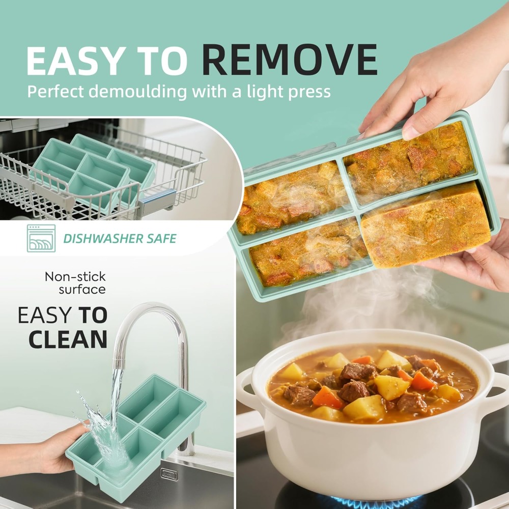 Silicone Freezer Trays with Li - Silicone Mold Tray incelemesi ve fiyatı
