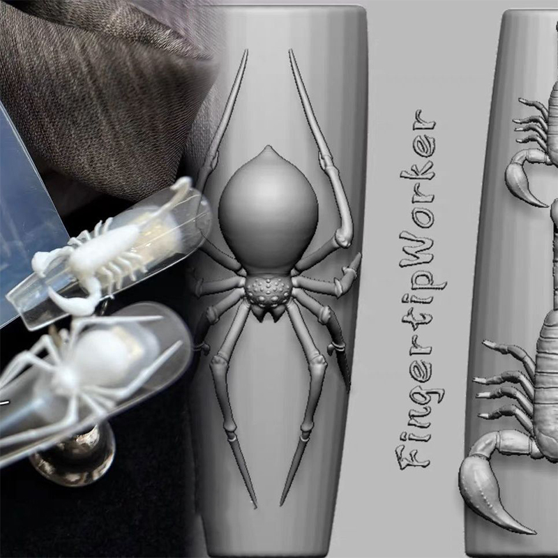 3D Spider Scorpion Silicone Na - Resin Pigment Set incelemesi ve fiyatı