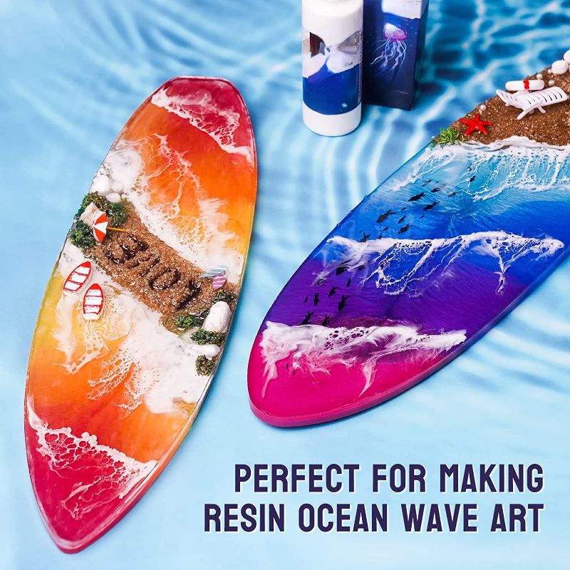 Surfboard Resin Tray Molds Sur - Resin Ocean Wave Mold incelemesi ve fiyatı