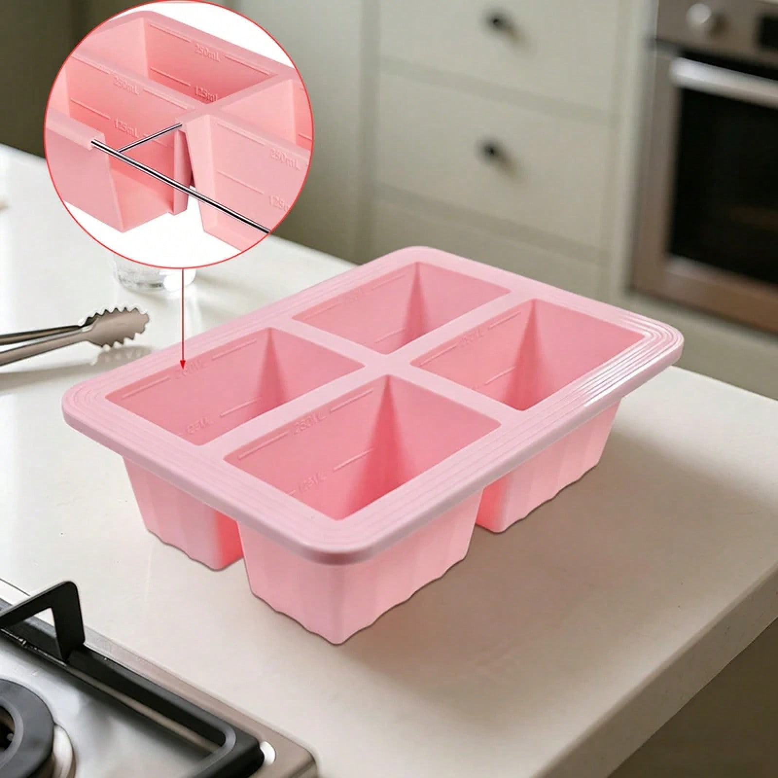 Reusable Silicone Soup Freezer - Silicone Mold Tray incelemesi ve fiyatı