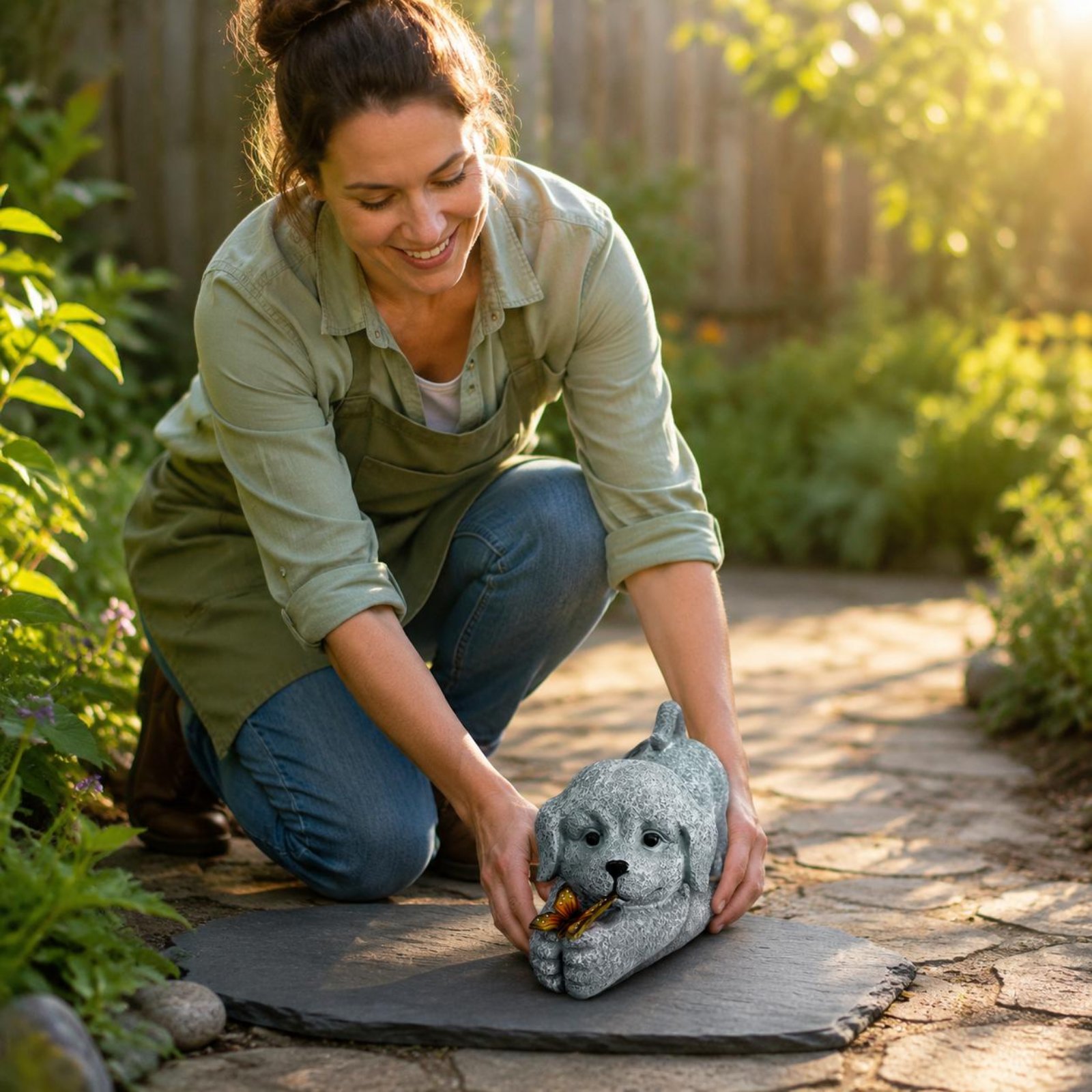 Solar Dog Statue Resin Craft S - Crafting Resin incelemesi ve fiyatı