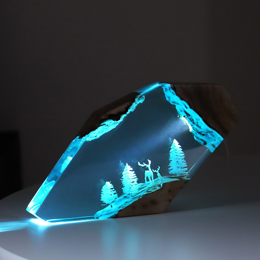 Forest Fairy Deer Desktop Art  - Crafting Resin incelemesi ve fiyatı